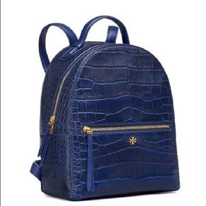 Tory Burch Croc-Embossed Mini